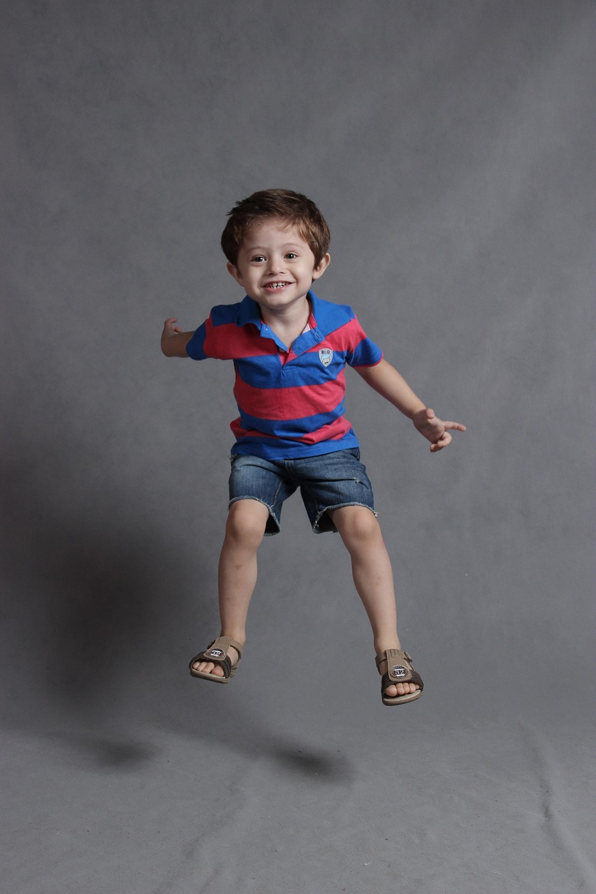 Niño sonriendo