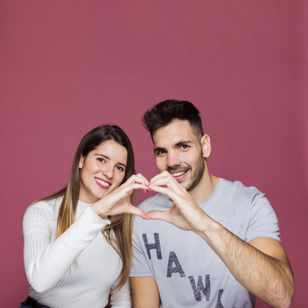 Pareja feliz